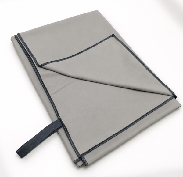Πετσέτα Πισίνας Microfiber 80x160εκ. Easy Dry Light Grey (Σετ 6 Τεμάχια) (Ύφασμα: Microfiber, Χρώμα: Γκρι) - OEM - 5201847012521-LG